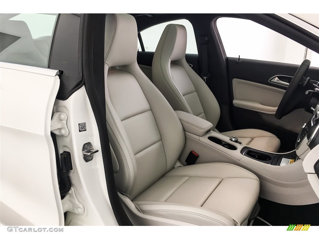 Crystal Grey Interior 2018 Mercedes-Benz CLA 250 Coupe Photo #127868841