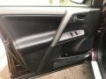 2018 Toyota RAV4 Black Interior Door Panel Photo