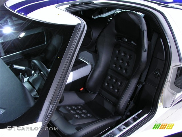 Ebony Black Interior 2006 Ford GT Standard GT Model Photo #127870