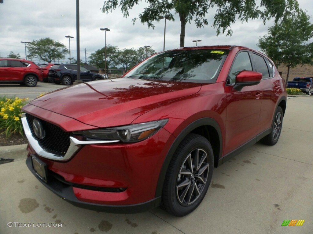 2018 CX-5 Grand Touring AWD - Soul Red Crystal Metallic / Parchment photo #1