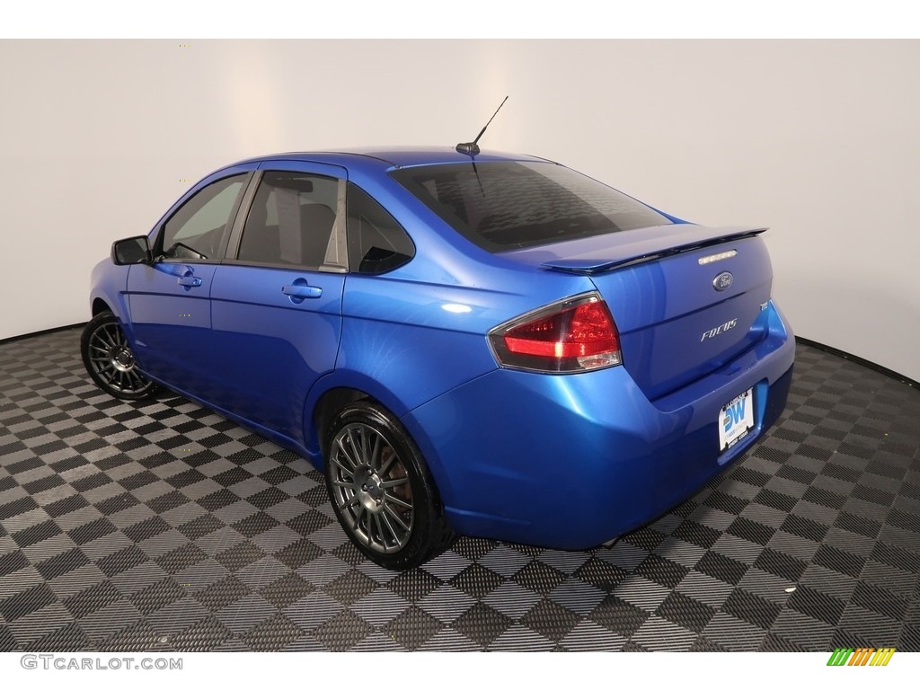 2011 Focus SES Sedan - Blue Flame Metallic / Charcoal Black photo #8