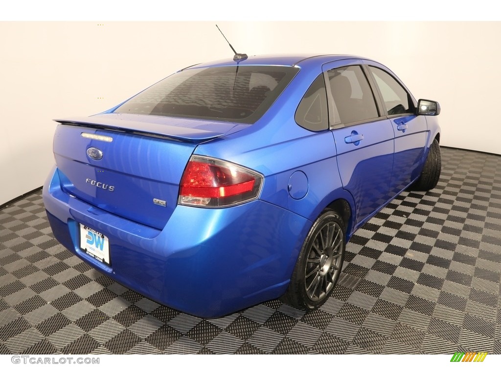 2011 Focus SES Sedan - Blue Flame Metallic / Charcoal Black photo #12