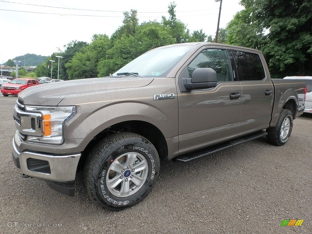 2018 F150 XLT SuperCrew 4x4 - Stone Gray / Earth Gray photo #7