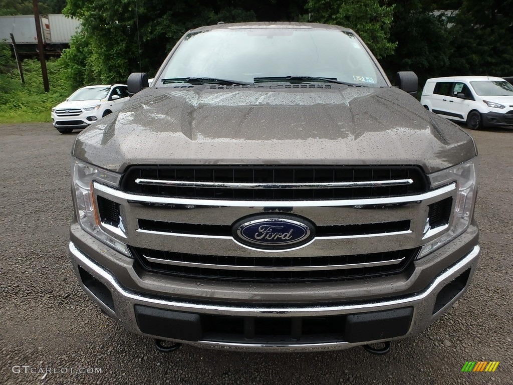 2018 F150 XLT SuperCrew 4x4 - Stone Gray / Earth Gray photo #8