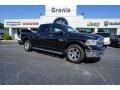 2018 Brilliant Black Crystal Pearl Ram 1500 Laramie Crew Cab 4x4  photo #1