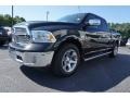 2018 Brilliant Black Crystal Pearl Ram 1500 Laramie Crew Cab 4x4  photo #3