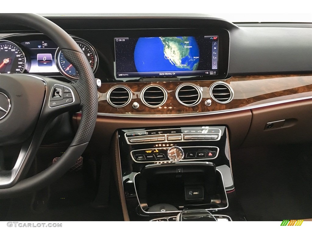 2018 E 400 4Matic Sedan - designo Diamond White Metallic / Nut Brown/Black photo #6