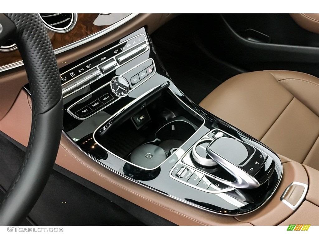 2018 E 400 4Matic Sedan - designo Diamond White Metallic / Nut Brown/Black photo #7