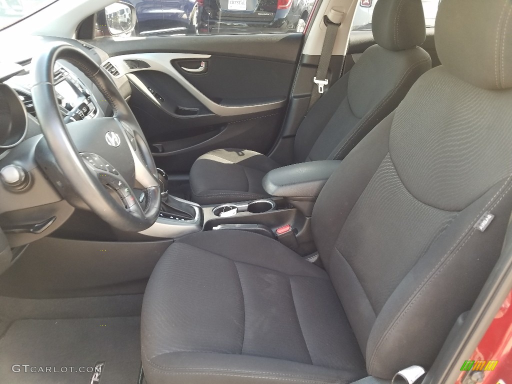 2016 Elantra Value Edition - Red / Black photo #9