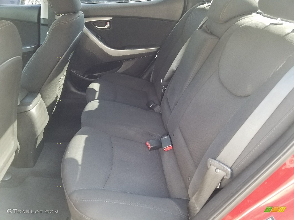 2016 Elantra Value Edition - Red / Black photo #10