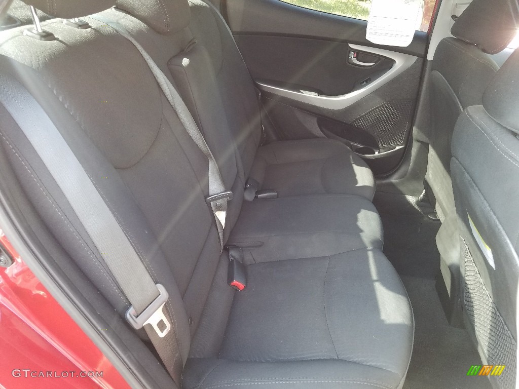 2016 Elantra Value Edition - Red / Black photo #11