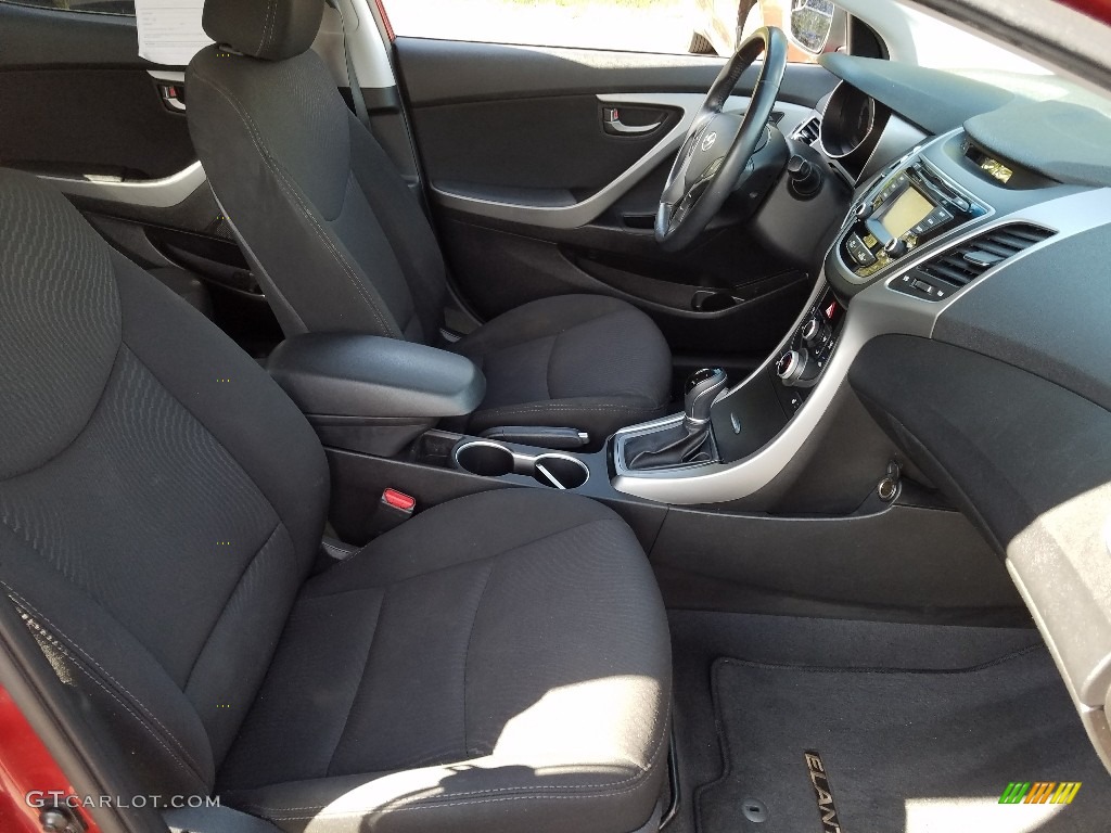 2016 Elantra Value Edition - Red / Black photo #12
