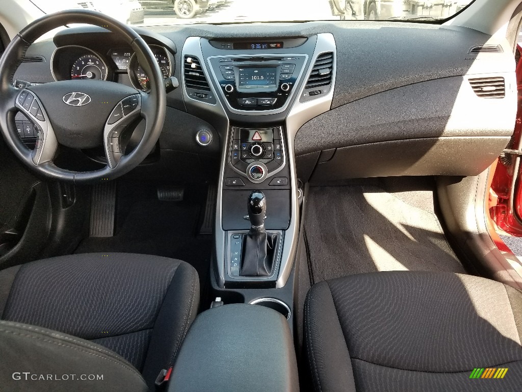 2016 Elantra Value Edition - Red / Black photo #13