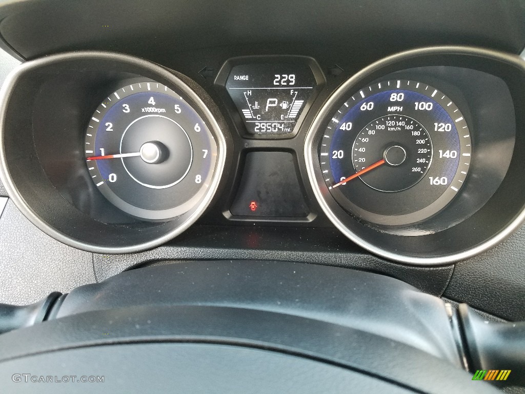 2016 Elantra Value Edition - Red / Black photo #14