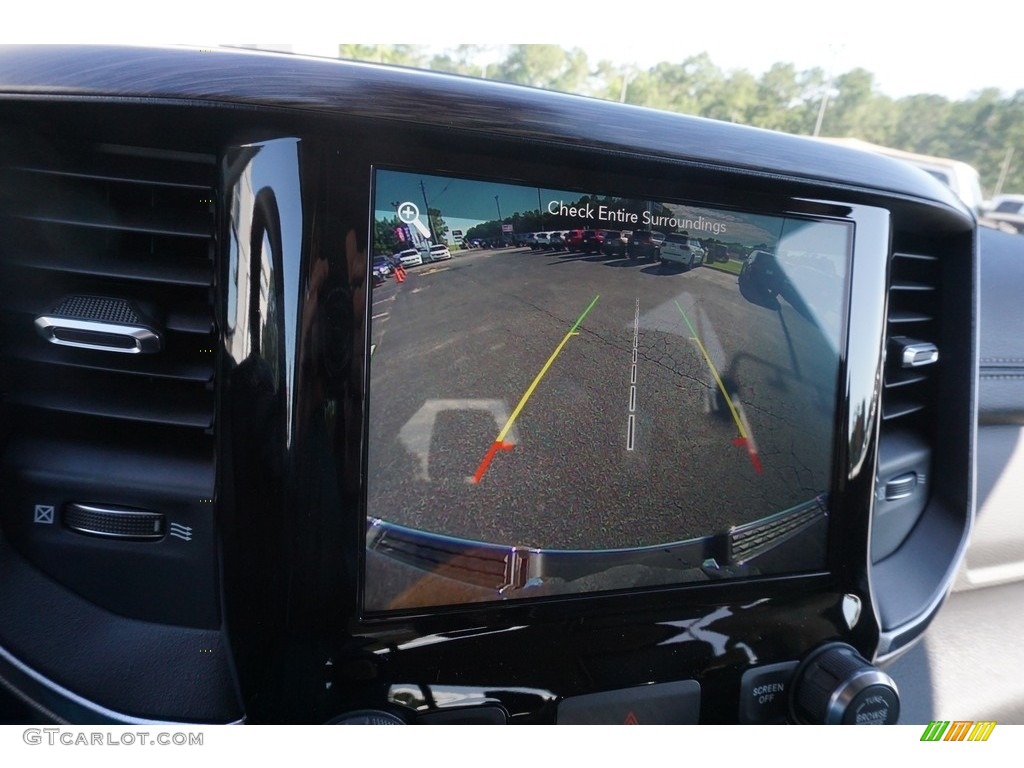 2019 1500 Laramie Crew Cab - Diamond Black Crystal Pearl / Black photo #5