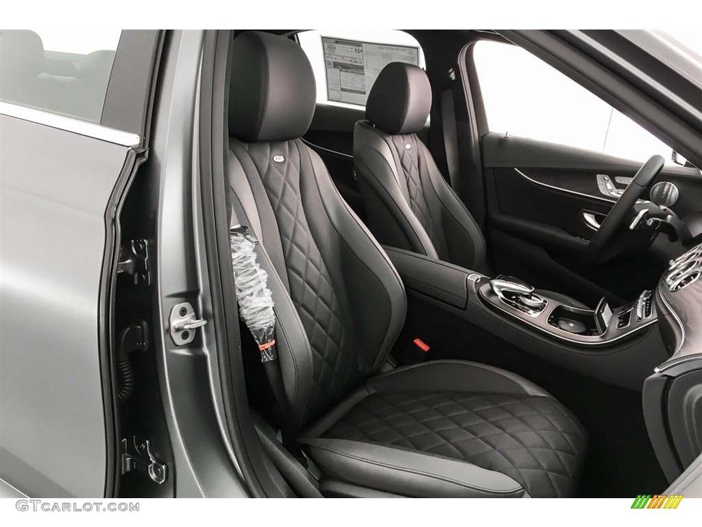 designo Black/Titanium Grey Interior 2018 Mercedes-Benz E 400 4Matic Sedan Photo #127878534