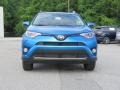 2018 Electric Storm Blue Toyota RAV4 XLE  photo #2