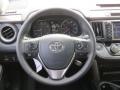 Black 2018 Toyota RAV4 XLE Steering Wheel