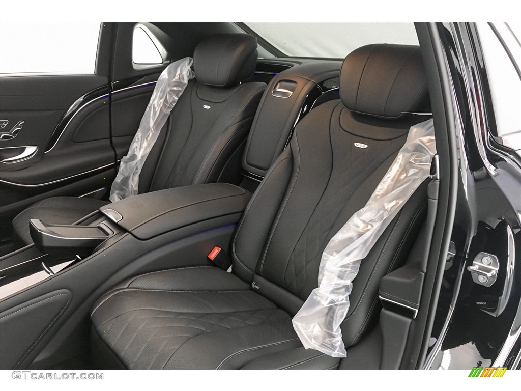 2018 Mercedes-Benz S Maybach S 650 Rear Seat Photo #127879488