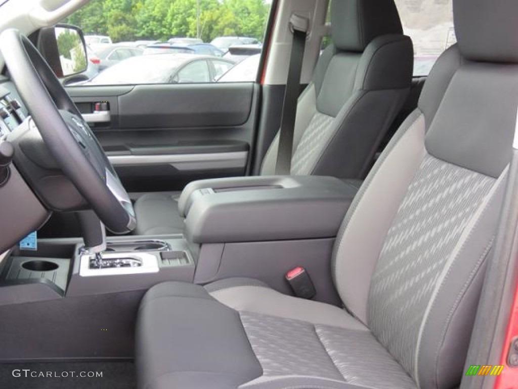 2018 Tundra SR5 CrewMax 4x4 - Inferno Orange / Graphite photo #8