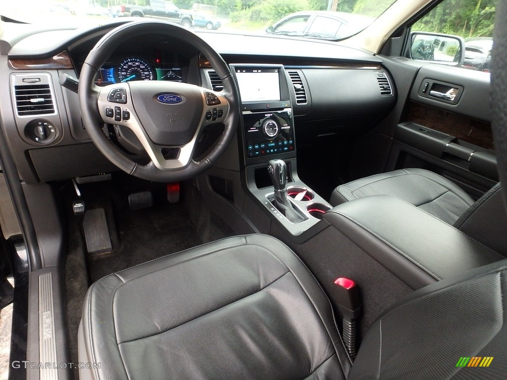 Charcoal Black Interior 2018 Ford Flex Limited AWD Photo #127879650
