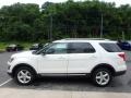 2017 White Platinum Ford Explorer XLT 4WD  photo #6
