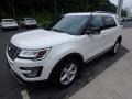 2017 White Platinum Ford Explorer XLT 4WD  photo #7