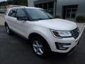 2017 White Platinum Ford Explorer XLT 4WD  photo #9