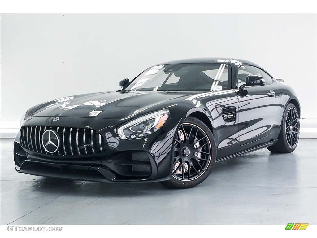 Black 2018 Mercedes-Benz AMG GT Coupe Exterior Photo #127880196
