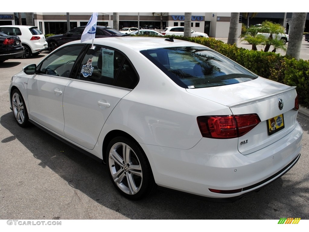 2018 Jetta GLI - Pure White / Titan Black photo #6