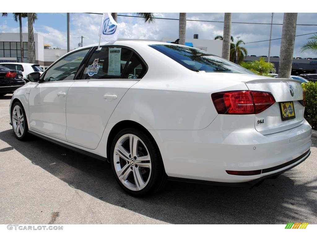 2018 Jetta GLI - Pure White / Titan Black photo #7