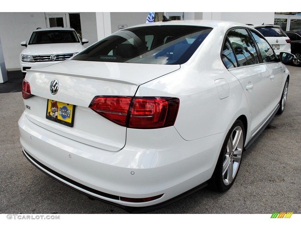 2018 Jetta GLI - Pure White / Titan Black photo #10