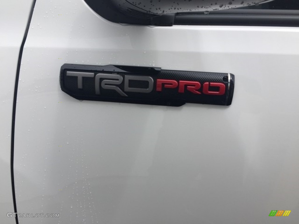 2018 Tacoma TRD Pro Double Cab 4x4 - Super White / Black/Red photo #12