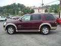 Dark Cherry Metallic - Explorer Eddie Bauer 4x4 Photo No. 6