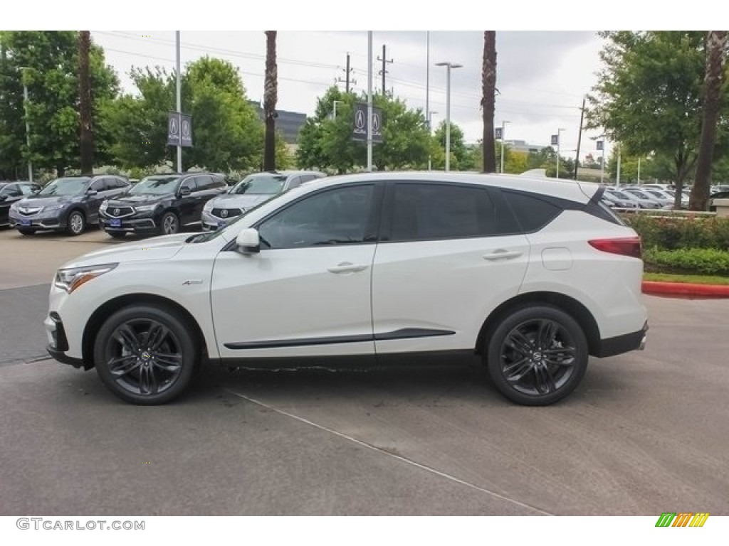 White Diamond Pearl 2019 Acura RDX A-Spec Exterior Photo #127883673