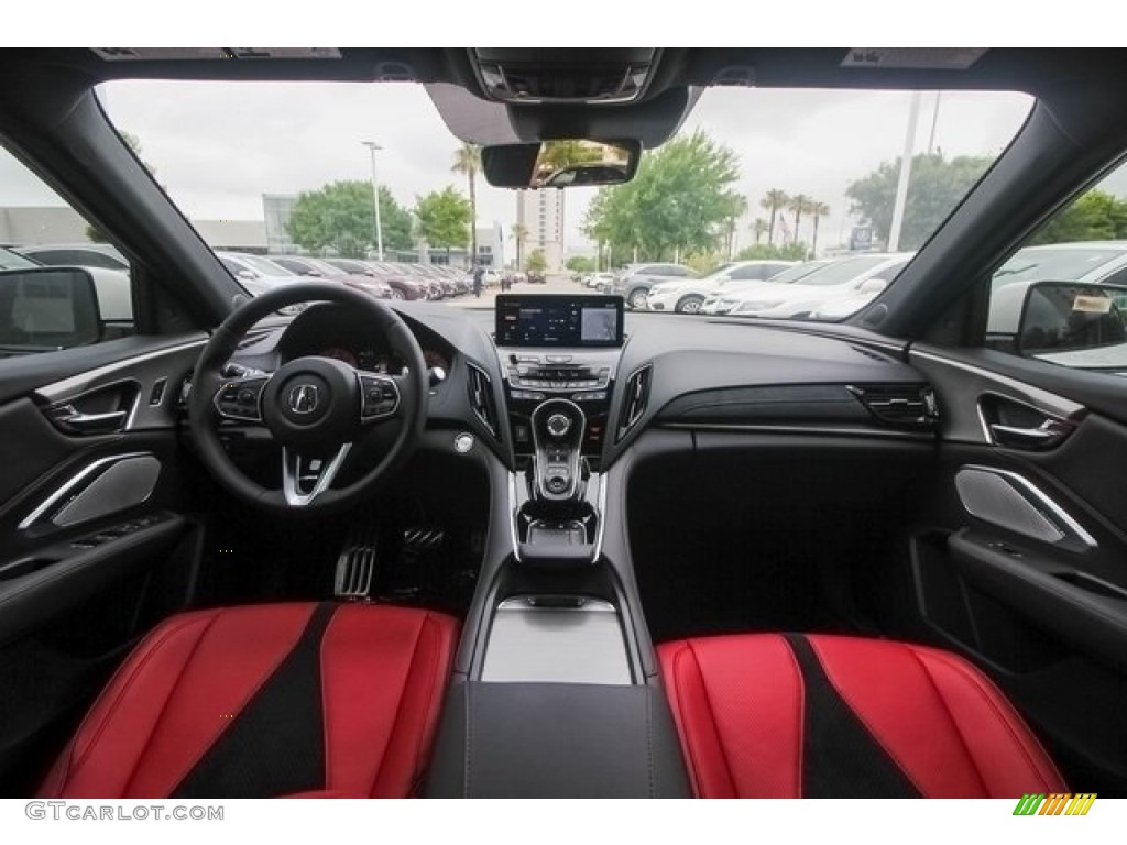Ebony Interior 2019 Acura RDX A-Spec Photo #127883739