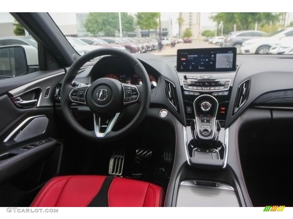 2019 Acura RDX A-Spec Ebony Dashboard Photo #127884042