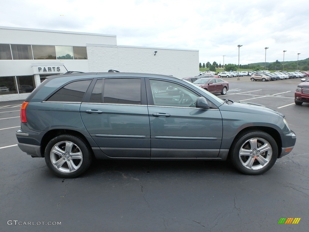 2007 Pacifica Touring AWD - Marine Blue Pearl / Pastel Slate Gray photo #4