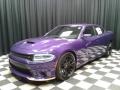2018 Plum Crazy Pearl Dodge Charger R/T Scat Pack  photo #2