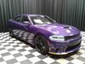2018 Plum Crazy Pearl Dodge Charger R/T Scat Pack  photo #4