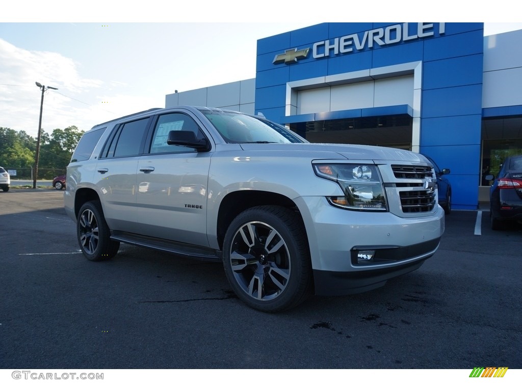 2018 Tahoe LT - Silver Ice Metallic / Jet Black photo #1