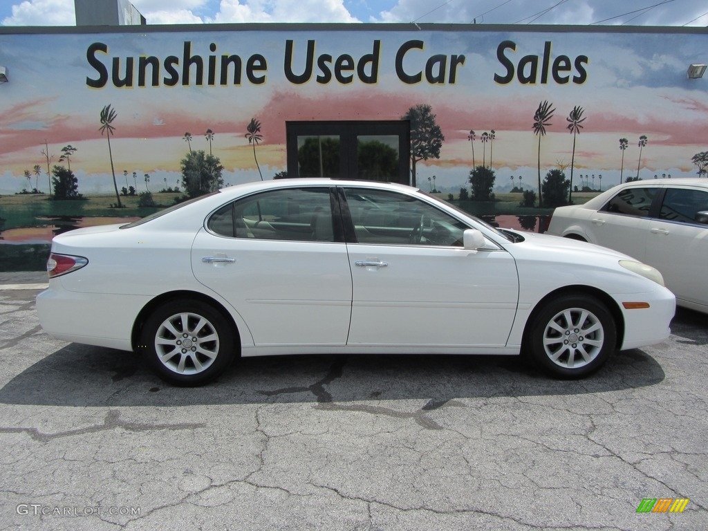 2003 ES 300 - Crystal White / Ivory photo #2
