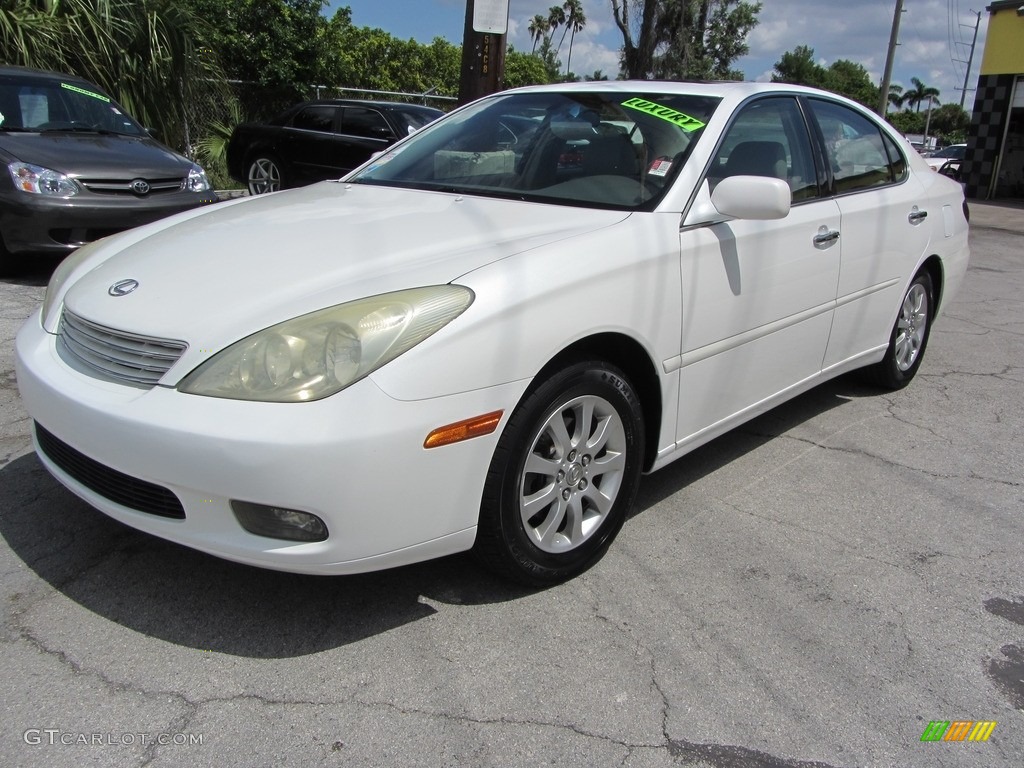 2003 ES 300 - Crystal White / Ivory photo #3