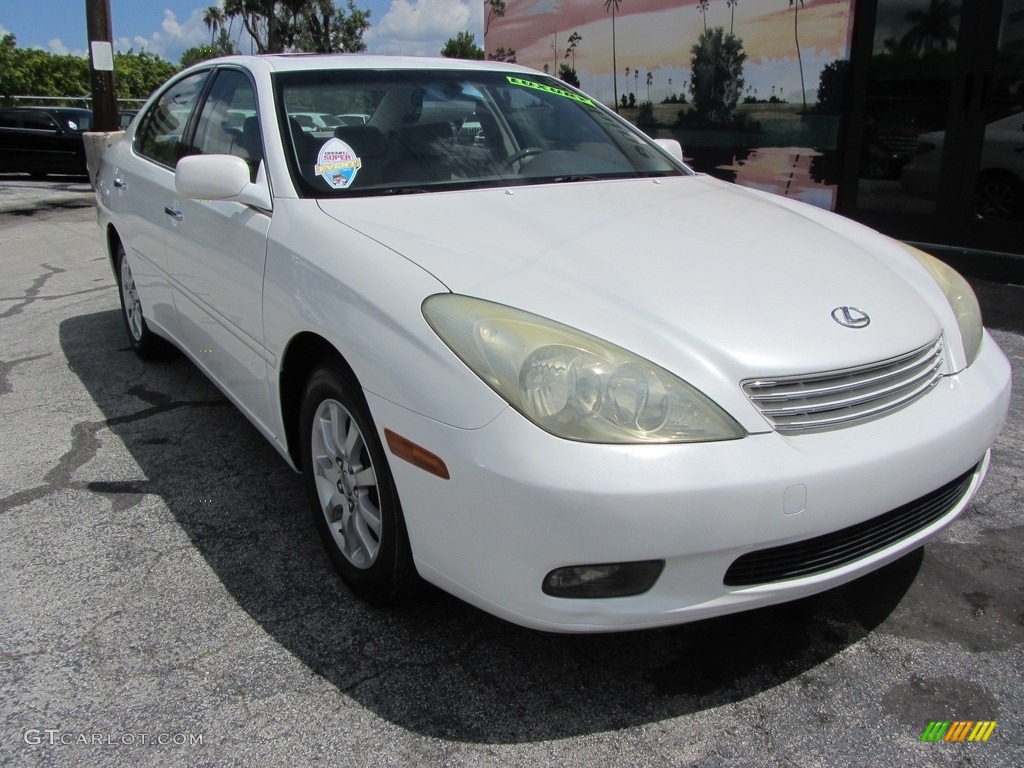 2003 ES 300 - Crystal White / Ivory photo #5