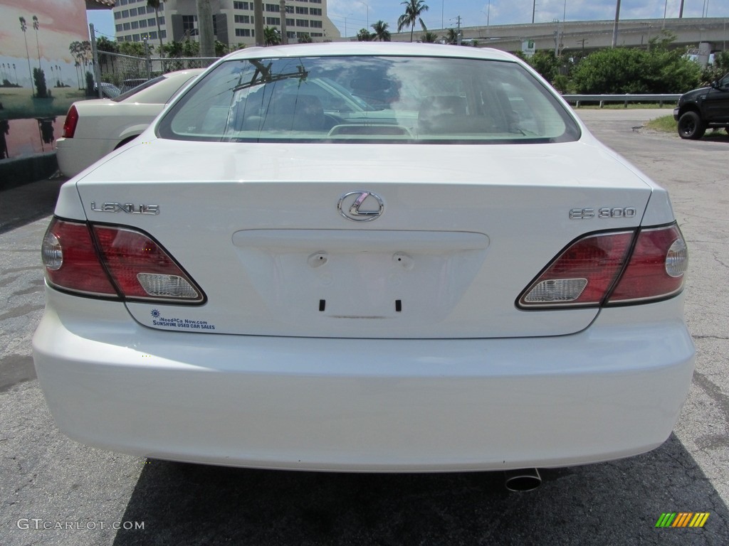 2003 ES 300 - Crystal White / Ivory photo #7