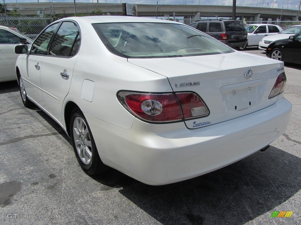 2003 ES 300 - Crystal White / Ivory photo #8