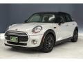 2015 White Silver Metallic Mini Cooper Hardtop 4 Door  photo #12