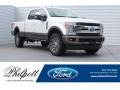 2018 Oxford White Ford F250 Super Duty King Ranch Crew Cab 4x4  photo #1