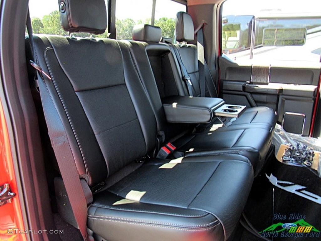 2018 F250 Super Duty Tuscany FTX Crew Cab 4x4 - Race Red / Black photo #12