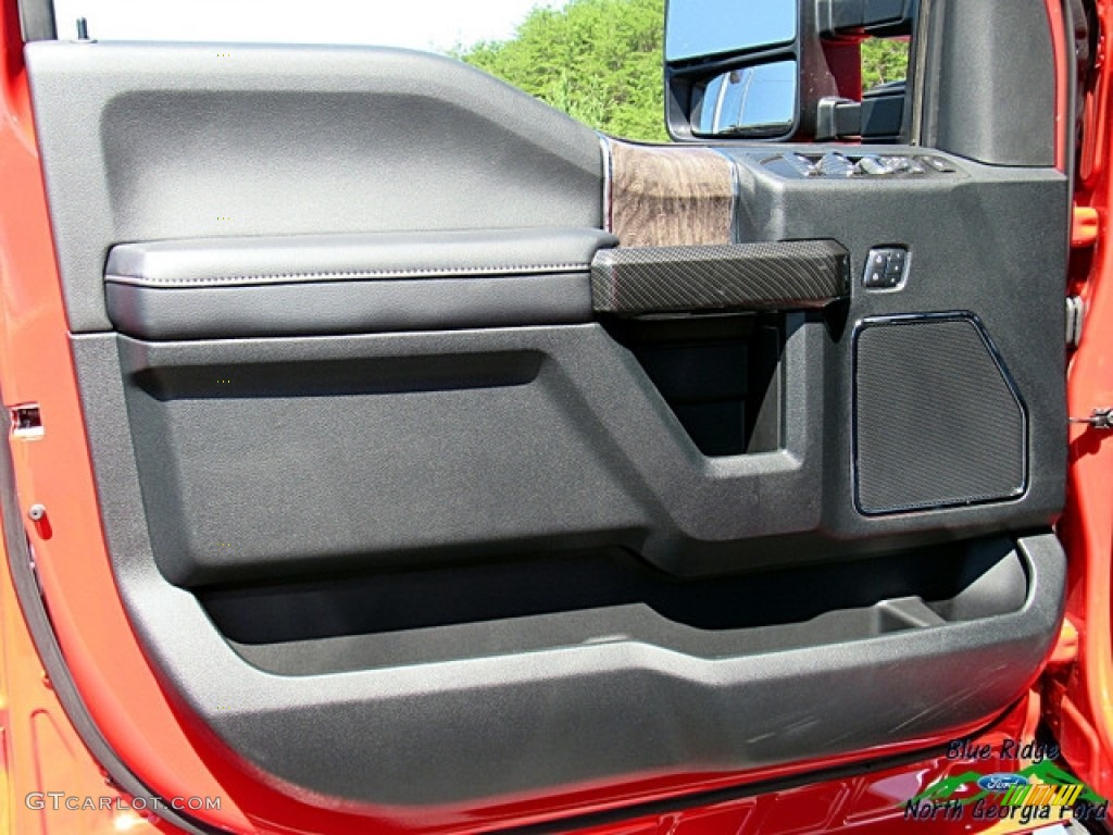 2018 F250 Super Duty Tuscany FTX Crew Cab 4x4 - Race Red / Black photo #36